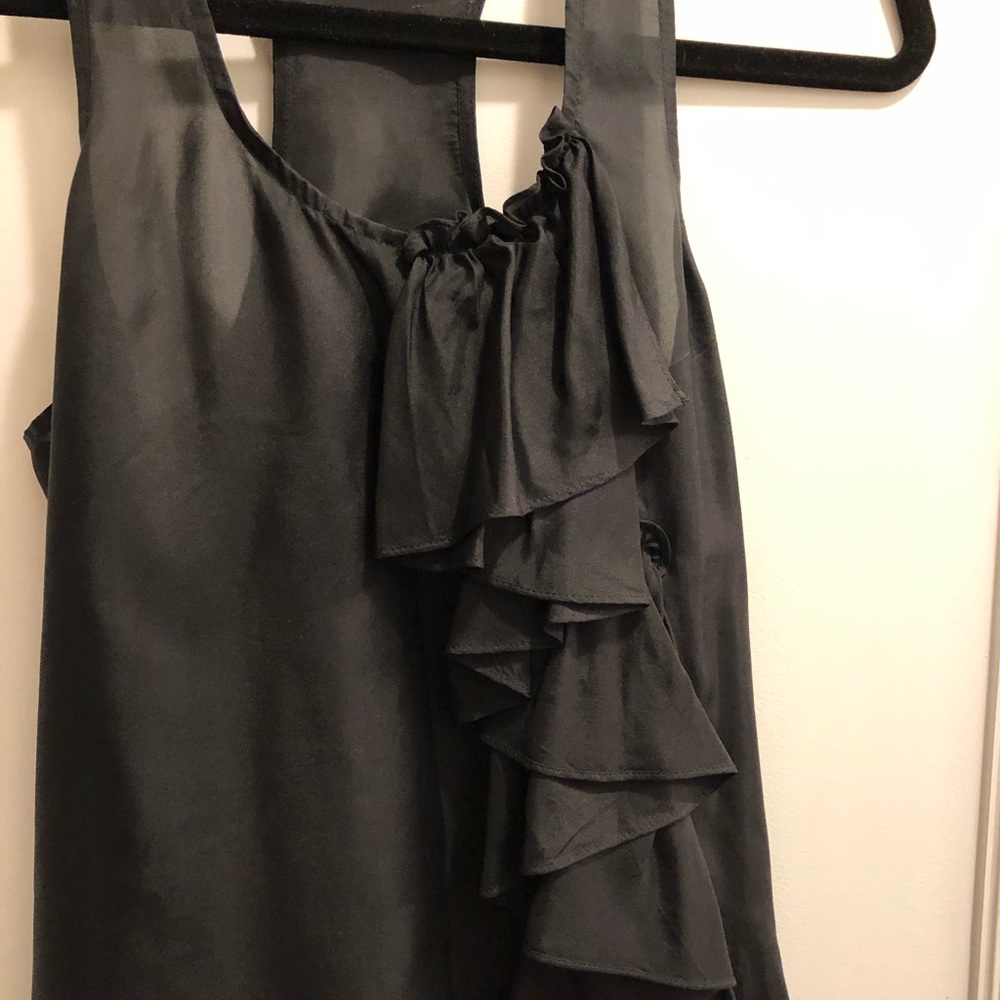 Club Monaco 100% silk top